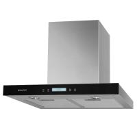 Вытяжка купольная Prima plus 60 (600х500хh400(780)) (Материал Металл/Стекло , Цвет Металлик/Черный) в Анапе от производителя 