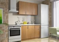 Фото kukhni-individualnogo-izgotovleniya кухня на заказ прямая (фасад лдсп) производитель ПК Кухни