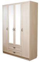 Шкаф Вега ВМ-06 (160) четырехдверный (сосна карелия, сосна карелия,(Хорошая мебель)) в Анапе от производителя 