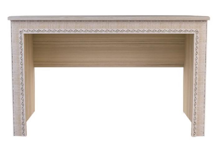 Стол туалетный Калипсо №12.2 (лдсп, мдф-туя светлая,  туя светлая (Аквилон) )