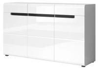 Комод-3D3S typ 43 Hektor (белый ламинат-белый глянец (Helvetia) ) в Анапе от производителя 