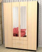 Фото raspashnoy-shkaf шкаф шон-7 (160) четырехдверный производитель Пирамида