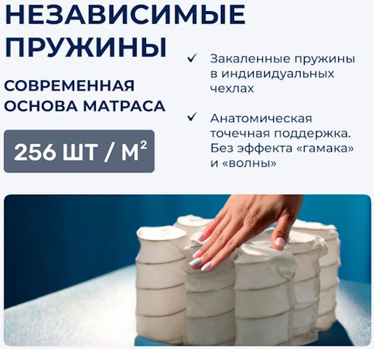 Фото Матрас Energia (Энерджия) от производителя Линия Флекс в Анапе по цене 18&nbsp;000 ₽