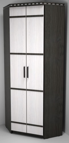 Фото Шкаф Ольга-13 (80) угловой  от производителя Фант-мебель в Анапе по цене 12&nbsp;040 ₽