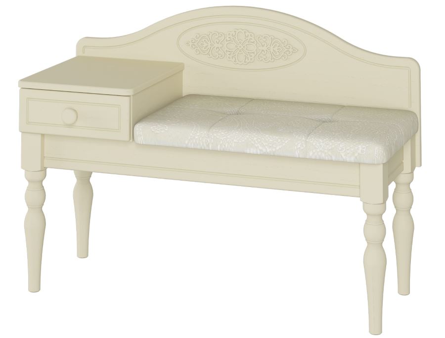 Фото Банкетка Ассоль плюс АС-41 (левая) от производителя Компасс в Анапе по цене 17&nbsp;500 ₽