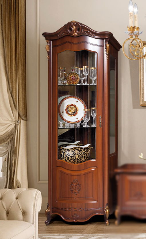 Фото Шкаф-витрина Аллегро 2 от производителя Слониммебель в Анапе по цене 39&nbsp;300 ₽