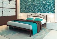 Фото metallicheskie-krovati кровать двуспальная надежда (см 140х190) трубка металл производитель Милсон