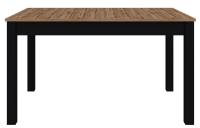 Стол обеденный Loft STO (мдф, лдсп-дуб вотан,  черный (Black Red White (БРВ)) ) в Анапе от производителя 