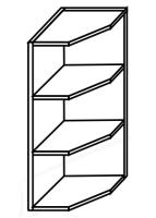 Фото  кухня диана-4 (лдсп) шкаф настенный 284 (швк-1) производитель Фант-мебель