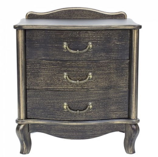 Фото Тумба прикроватная Джульетта 3 ящика от производителя  в Анапе по цене 8&nbsp;730 ₽