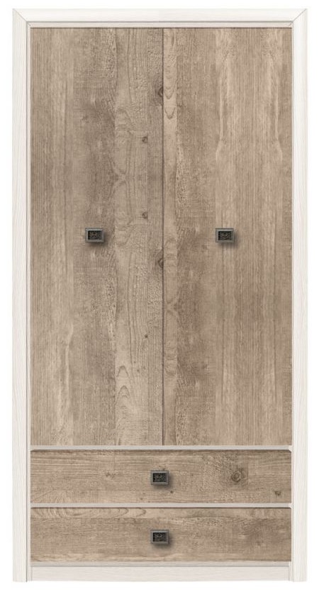 Фото Шкаф Коен REG2D2S (104) двухдверный от производителя Black Red White (БРВ) в Анапе по цене 29&nbsp;890 ₽