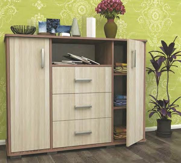 Фото Комод комбинированный К-15  от производителя Пирамида в Анапе по цене 9 250 ₽