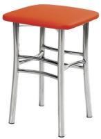 Табурет Квадрат хром ( Обивка стула:кожзам , хром, в ассортименте (Мир стульев) ) в Анапе от производителя 