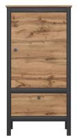 Фото  шкаф loft reg1d1s/60 производитель Black Red White (БРВ)