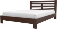 Фото dvuspalnye-krovati кровать двуспальная линда (см 140х200) без основания с универсальными царгами производитель Браво-мебель