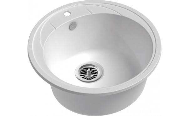 Фото Мойка Ewigstein elegant R45 (ГР 484х484хh195) (шир.ящ.min 450) от производителя Ewigstein в Анапе по цене 5 950 ₽