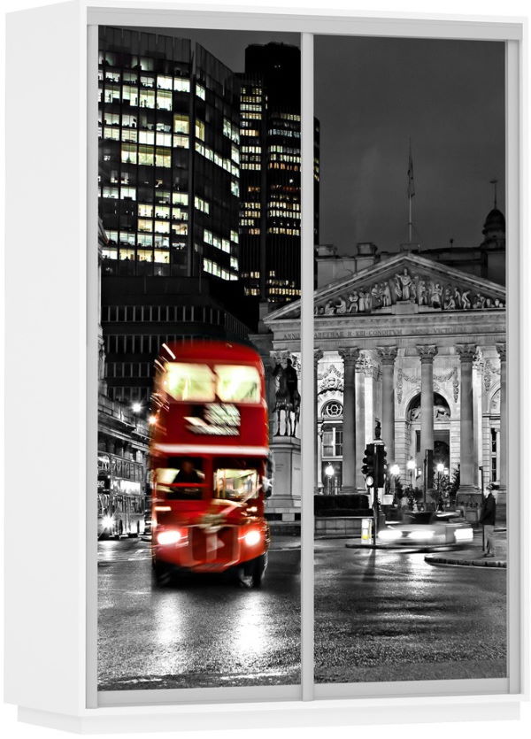 Фото Шкаф-купе Экспресс Дуо Фото (1,6х0,6х2,2 - 2 двери) от производителя Мебельная компания Е1 в Анапе по цене 39&nbsp;840 ₽