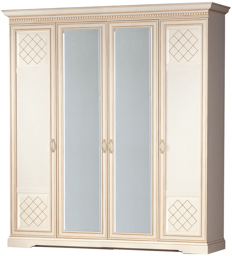 Фото Шкаф Парма 814 (207) четырехдверный от производителя Яна в Анапе по цене 89&nbsp;970 ₽