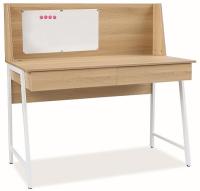 Стол компьютерный Signal B 195 (металл, мдф-дуб,  белый (Signal) ) в Анапе от производителя 