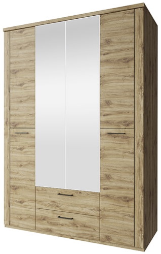 Фото Шкаф 4DG2S Дорсет (Doorset) (150) четырехдверный от производителя Анрэкс в Анапе по цене 47 800 ₽