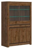 Фото  шкаф kada s404-reg2w2d (с подсветкой) производитель Black Red White (БРВ)