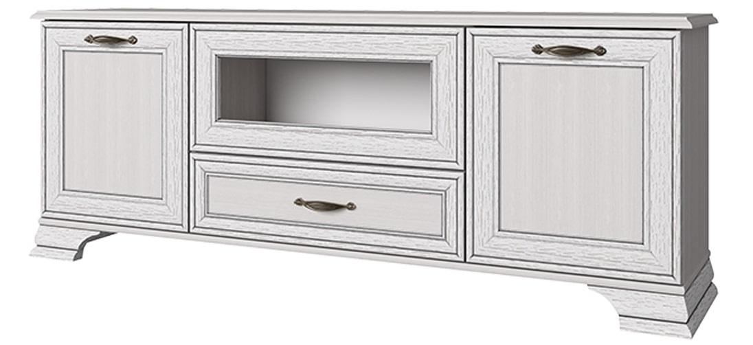 Фото Тумба RTV 1V2D1S Тиффани (Tiffany) от производителя Анрэкс в Анапе по цене 22 980 ₽
