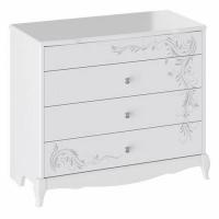 Комод Аврора ТД-268.04.01  (белый глянец (ТриЯ) ) в Анапе от производителя 