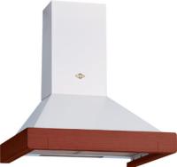 Вытяжка купольная Stevia 160 (600х500хh680(970)) (Материал Металл/Дерево , Цвет Белый/Вишня) в Анапе от производителя 