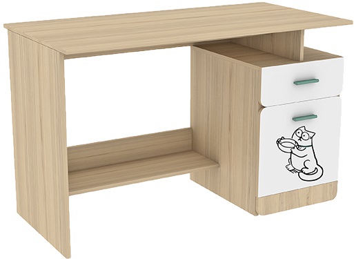 Фото Стол письменный Кот 17 от производителя Аквилон в Анапе по цене 9 240 ₽