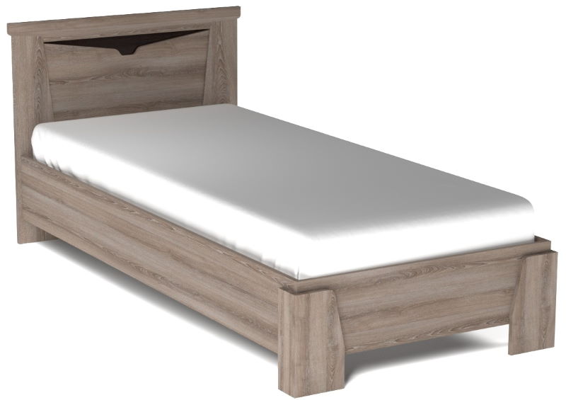 Фото Кровать односпальная Гарда NEW (СМ 90х200) без основания от производителя СБК в Анапе по цене 6&nbsp;020 ₽