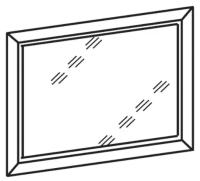 Фото  зеркало в раме вега-10 производитель Ставрополь Мебель