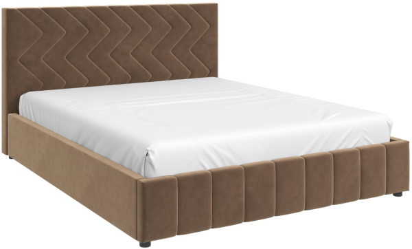 Фото Кровать двуспальная Нельсон (Зигзаг) (СМ 140х200) без основания от производителя Браво-мебель в Анапе по цене 14 330 ₽