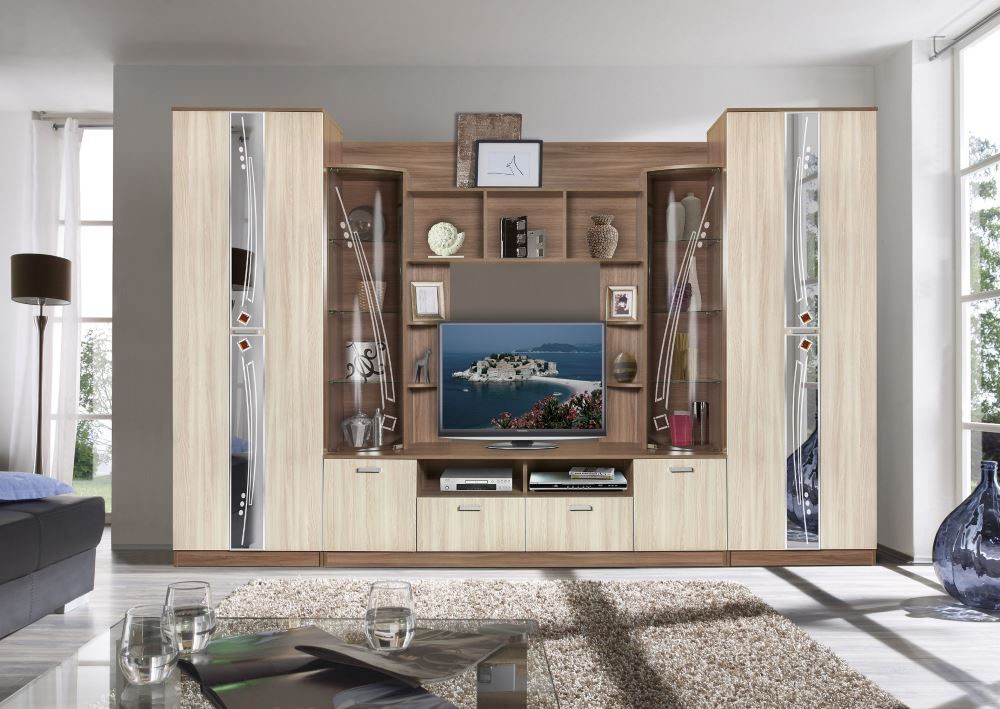 Фото Стенка Мадрид 7 от производителя Мебель Маркет в Анапе по цене 50 950 ₽