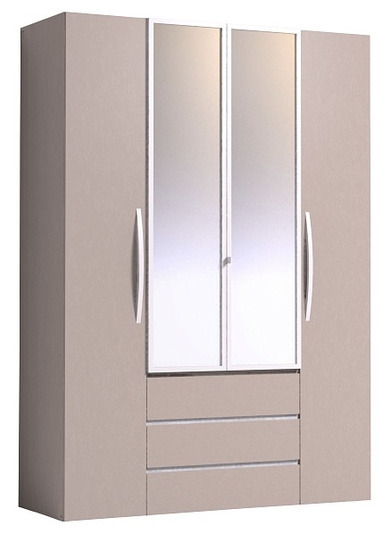 Фото Шкаф Брауни (Brownie)-555 (160) четырехдверный от производителя Глазов в Анапе по цене 49 580 ₽