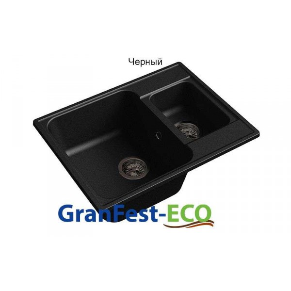 Фото Мойка Granfest eco-09 (ГР 620х480хh200) (шир.ящ.min 600) без сифона от производителя Granfest в Анапе по цене 3 730 ₽