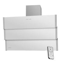 Вытяжка наклонная Cascada 60 (600х415хh1100(1400)) (Материал Металл/Стекло , Цвет Металлик/Черный) в Анапе от производителя 