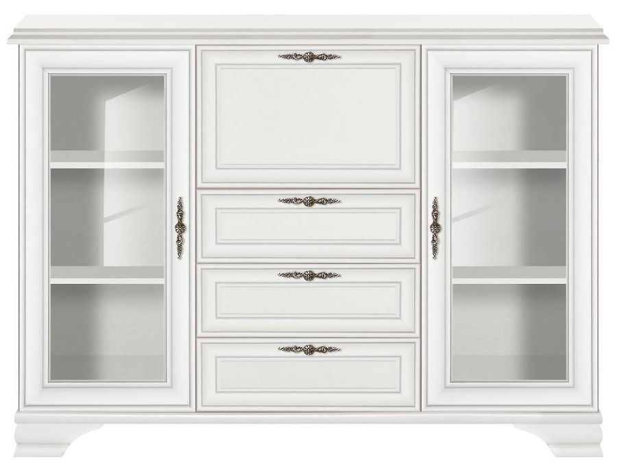 Фото Тумба Kentaki S320-KOM2W3S1B от производителя Black Red White (БРВ) в Анапе по цене 42&nbsp;960 ₽