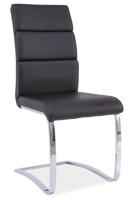 Стул Signal H456 ( Обивка стула:экокожа , хром, черный (Signal) ) в Анапе от производителя 