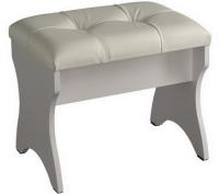 Пуф Алиса (3 категория, белый, светлый  (Мебельсон) ) в Анапе от производителя 