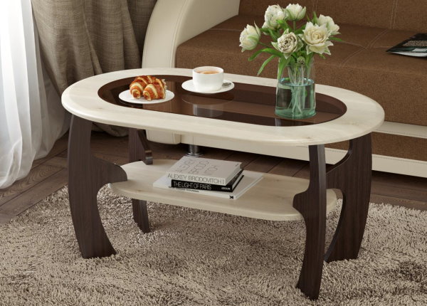 Фото Стол журнальный Маджеста-2 от производителя Олмеко в Анапе по цене 6&nbsp;650 ₽