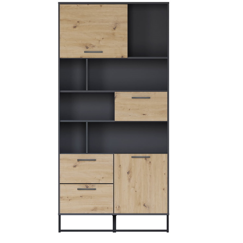 Фото Шкаф Brooklyn B172-REG1D2B2S от производителя Black Red White (БРВ) в Анапе по цене 32 270 ₽