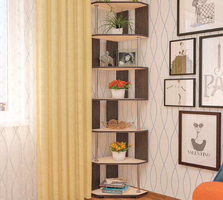 Фото Стеллаж угловой СПУ-3  от производителя Пирамида в Анапе по цене 4&nbsp;800 ₽