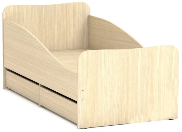 Фото Кровать односпальная детская К-15 (СМ 80х160) комплектуется настилом от производителя Ромис в Анапе по цене 11 720 ₽