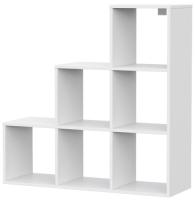 Стеллаж Токио (лесенка) (белый текстурный (No name) ) в Анапе от производителя 