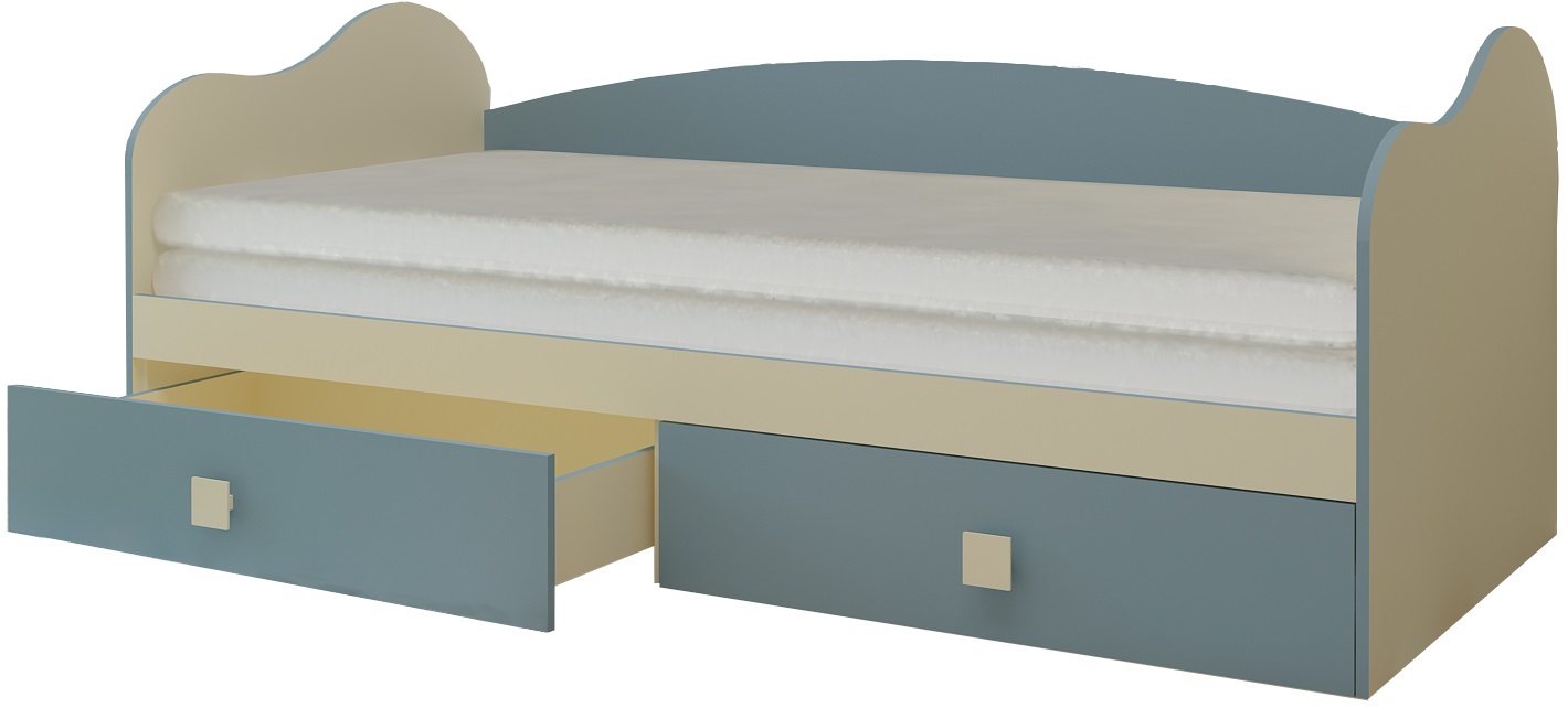 Фото Кровать-тахта Радуга (СМ 80х200) от производителя Горизонт в Анапе по цене 13&nbsp;460 ₽