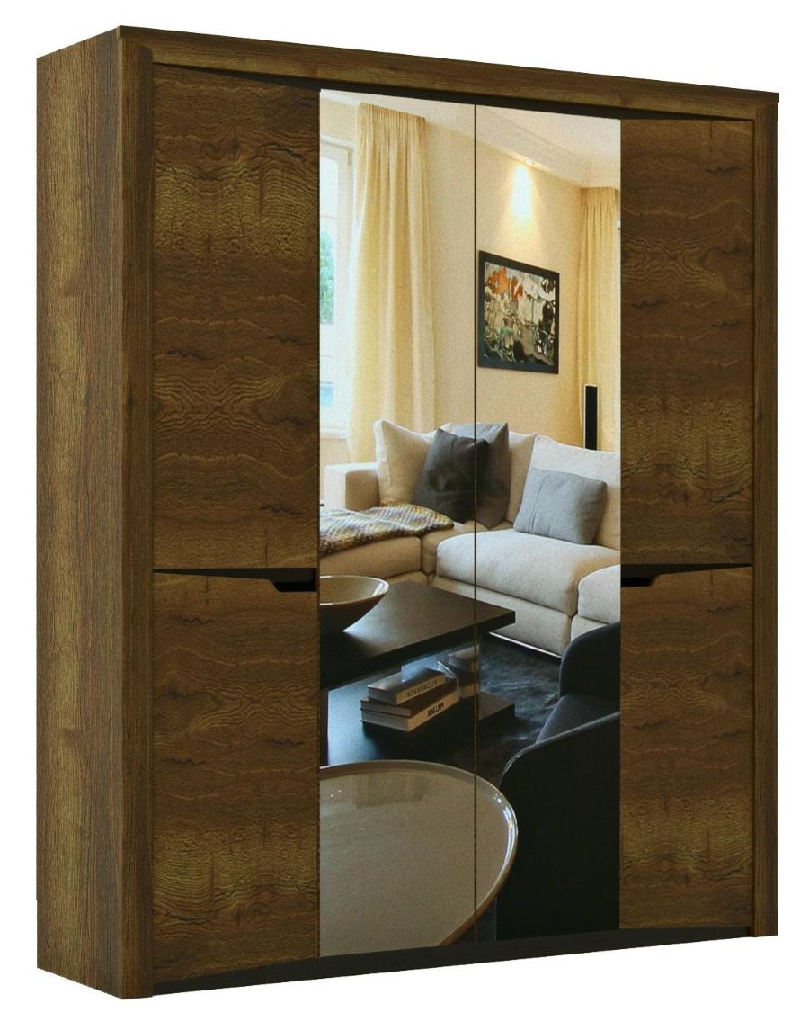 Фото Шкаф Гарда (197) четырехдверный от производителя СБК в Анапе по цене 31&nbsp;190 ₽