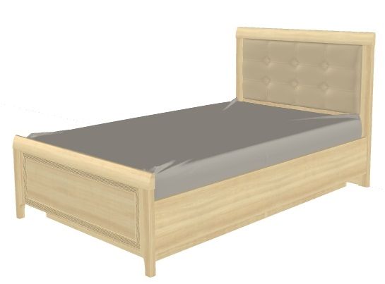 Фото Кровать двуспальная Карина КР-1032 (СМ 140х200) с подъемным механизмом от производителя Лером в Анапе по цене 42 700 ₽