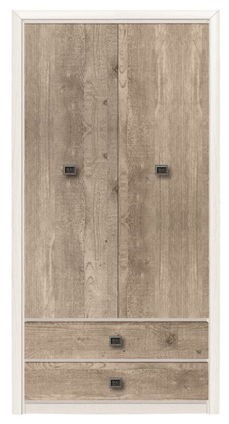 Фото Шкаф Коен SZF2D2S (104) двухдверный от производителя Black Red White (БРВ) в Анапе по цене 28&nbsp;400 ₽