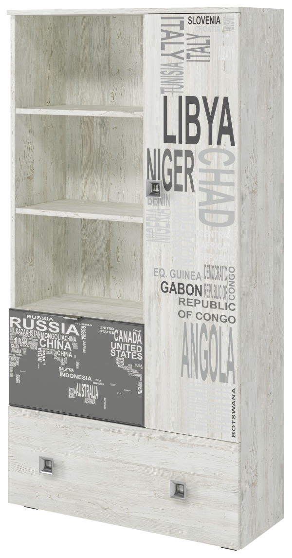 Фото Шкаф книжный Поло от производителя Регина в Анапе по цене 9&nbsp;430 ₽