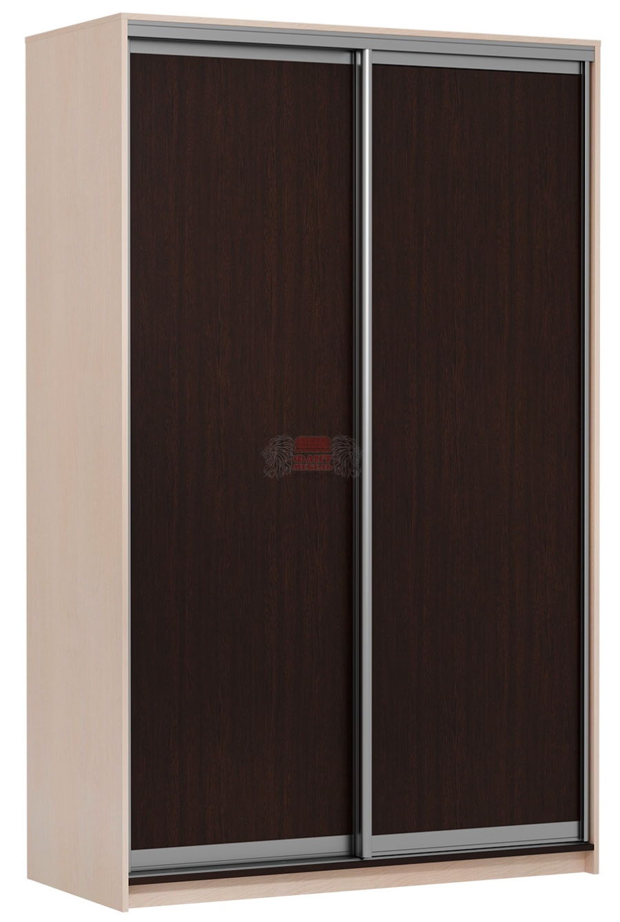 Фото Шкаф-купе Мираж 10 (1,0х0,46 - 2 двери) от производителя Фант-мебель в Анапе по цене 14 760 ₽